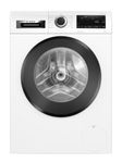 Bosch WGG254Z0GB Series 6, Free-Standing Washing Machine Front Loader, A Rated, 10 kg, 1400 rpm, Iron Assist, Speed Programme, White