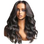 LUSH LOCKS® Wavy Lace front Human Hair Wigs for Hair Loss For Women