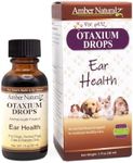 Amber NaturalZ Otaxium Drops Herbal Supplement for Dogs, Cats, Birds, Guinea Pigs, and Rabbits | Pet Herbal Supplement for Ear Health | 1 Fluid Ounce Glass Bottle | Manufactured in The USA