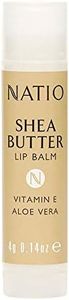 Natio Australia Shea Butter Lip Balm 4g - Shea Butter & Aloe Vera Lip Balm - Nourishing, Gentle, Fragrance-Free & Vegan Friendly - Made in Australia