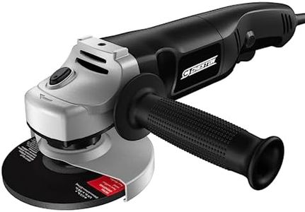 Cheston 1050W Angle Grinder for Grinding, Cutting, Polishing (125mm), 11000 RPM Variable Speed Grinder Machine with Auxiliary Handle For Heavy Duty Grinding Tasks Heavy Duty for Proffesional Use