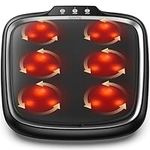 RENPHO Foot Massager with Heat, Shiatsu Feet Massage Machine, 2-in-1 Feet and Back Massager with Deep Kneading, Electric Foot Massage with Removable Cover, Portable, Fathers Day Gifts