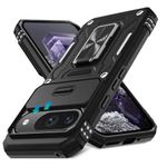 ZORBES® Phone Case for Google Pixel 9 Sleek Magnetic Phone Case with Kickstand Phone Ring Compatible with Magnetic Phone Holder Shockproof Phone Case for Google Pixel 9, Google Pixel 9 Pro