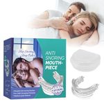 Snoring-Aids-for-Men/Women-Anti-Snoring-Mouthpiece, New-Shapeable-Anti Snore Devices Effect-Safe-Comfortable for All Ages, Hygienic