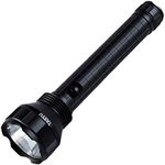 TATTU D2 Heavy-Duty Tactical 2-Cell D LED Torch, Black
