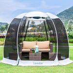 LEEDOR Pop Up Screen House, 4-6 Per