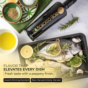 Morocco Gold Extra Virgin Olive Oil 500ml – Premium Cold Pressed