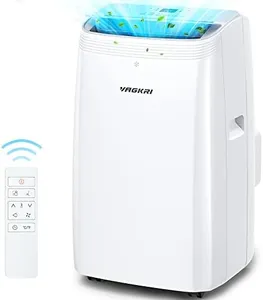 VAGKRI Portable Air Conditioners 12000 BTU, 3-in-1 AC Unit with Fan & Dehumidifier Cools up to 400 sq. ft, Portable AC with Smart/Sleep Mode, 3 Fan Speeds, Auto Swing, 24H On/Off Timer, Remote Control