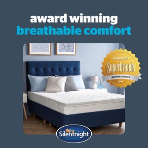 Silentnight Airmax Mattress Topper – Breathable, Extra Comfort