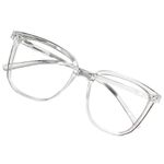 SYGA Women Anti-Blue Light Plain Glasses For Adult Student Glasses(Transparent frame)