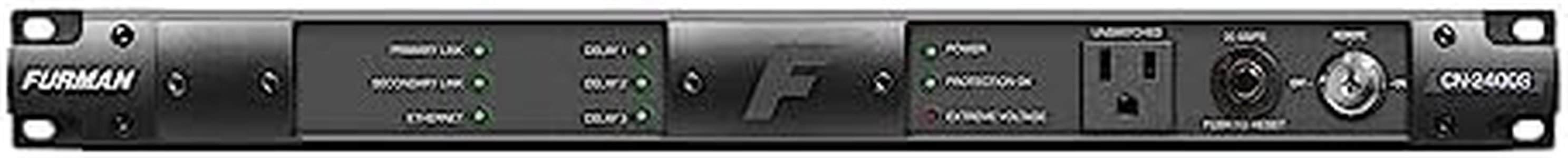 FURMAN CN-2400S 20A Advanced Remote Smart Sequencer W/SMP & EVS, 9 Outlets 10Ft Cord