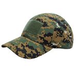 CHINWHI Baseball Cap Men Sun Protection Tactical Camo Hat Military Camo for Camping Camping Hiking Outdoors Sport Adjustable Unisex (AOR2, 1)