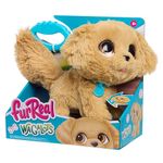 furReal Wag-A-Lots Golden Retriever Interactive Toy Pet for Kids, Walking Plush with Sounds & Leash, Battery Powered, Ages 4 and by Just Play