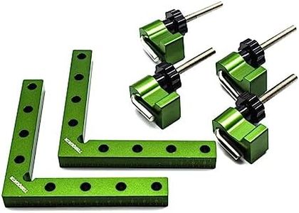 Torquata Clamping Square & Clamp Set 90-Deg 140mm 2 Pack