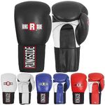 Ringside Imf Tech Sparring Elastic Boxing Gloves (Black, 16-Ounce)