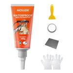 Concrete Crack Filler, Heavy-Duty Cement Crack Filler, Self Leveling Concrete Sealer for Driveway, Walkway, Patio, Waterproof Outdoor Caulking Glue, Grey, 250g