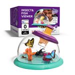 Science Can Bug Catcher Kit for Kids, Critter Cage Butterfly Bug House Insect Observation Box with 5X Magnifying Glass, Portable Kid Explorer Kit STEM Nature Outdoor Toys Science Kit for Ages 3+