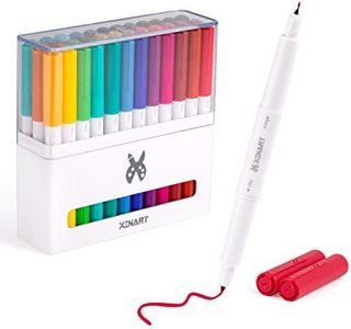 XINART Pens For Cricut Maker 3,Maker,Explore 3,Air 2, Dual Tips 36pcs Markers Pens Set Waterbased Ink Ultimate Fine Point Pen (0.4 Tip & 1.0 Tip)