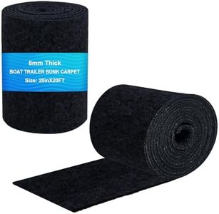 20inchx20FT- 25oz,Thicken Boat Trailer bunk Carpet, Marine Carpet Built for Unrivaled Durability and Heavy-Duty,Accessories Parts Replacement Padding for Outdoor (20inchx20FT)