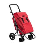 Play-market Shopping Trolley, Metal, Red, Large