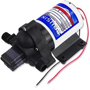 2088-422-144 RV Pump,12V 3.3GPM Diaphragm Water Pump, 45Psi 1/2MNPT Connection, Great for RV or Any Other Water Delivery Purpose