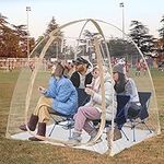 TopGold Sports Tent Weather Proof Clear Tent Outdoor Instant Pop Up Shelter Chair Bubble Tent 63"x63"x64"H