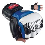 Combat Sports MMA Amateur Competition Gloves (Blue, Large)