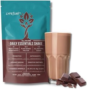 Meal Replacement Shake - Nutritious Plant Based Organic Protein Powder (Chocolate, 24 Servings) - Meal Replacement & Snack for Breakfast - Keto, Vegan, Low Carb, Soy-Free, Gluten-Free