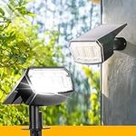 COOZAMING Solar Spot Lights Outdoor