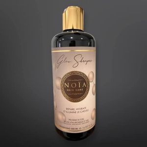 Shampoing Protéine de soie, Acide hyaluronique & Miel - Gamme Glow - NOÏA HAIR - 500ML