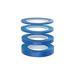 Modelcraft Flexible Masking Tape Four Pack, Blue, 1, 2, 3 & 6mm