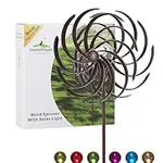 Solar Wind Spinner Willow Leaves-Im