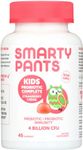 SmartyPants Kids Probiotic Complete; Probiotics & Prebiotics; Digestive & Immune Support* Gummies; 4 billion CFU, Strawberry Crème; 45 Count