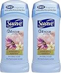 Suave Invisible Solid Antiperspirant Deodorant Everlasting Sunshine - 2.6 oz - 2 pk