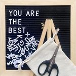 Letter board,Felt Letter Board,10x1