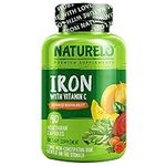 NATURELO Vegan Iron Supplement with