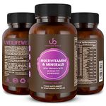 Ultimate Blend Multivitamin & Minerals | Once Daily Nutritional Support with 26 Bioactive Ingredients | Everyday Wellness Supplement | Vegan, Gluten Free | Boosts Energy & Immunity – 60 Vegan Caps…