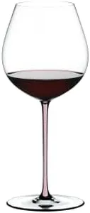 Riedel Fatto A Mano Old World Pinot Noir Wine Glass, Pink