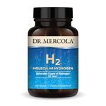 Dr. Mercola H2 Molecular Hydrogen Dietary Supplement, 90 Servings (90 Tablets), Non GMO, Gluten Free, Soy Free