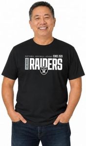 Las Vegas Raiders Modern Zone T-Shirt Men Women Officially Licensed NFL