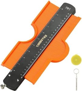10 inch Contour Gauge Tool, Contour Super Duplicator with Lock, Contour Gauge Duplicator -Measuring Tools Shape Duplicator Woodworking Construction Tools