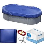 Yankee Pool Cover for Oval Pool | 16 x 25-ft | Oval Winter Pool Cover for Above Ground Pools | Extra Thick & Durable, UV-Resistant | Above-Ground Pool Protection