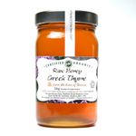 Thomas’ Raw Greek Wild Thyme Honey |Antibacterial |Pure Wilderness Honey |Unpasteurised |Single Origin |The Raw Honey Shop |(1kg)