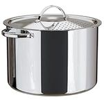 Stainless Steel Pasta Pot with Lock