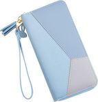 Women's Small Cross-Body Phone Bag Stylish PU Leather Mobile Cell Phone Holder Pocket Purse Wallet Sling Bag Pink Mini Shoulder Bags For Girls, Wife, Mother Ladies Purse Wallet Leather Wallet (Blue)