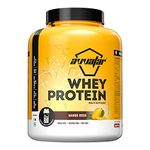 avvatar WHEY PROTEIN | 2KG | Mango Rush Flavour | 27g Protein | 57 Servings | Isolate & Concentrate Blend