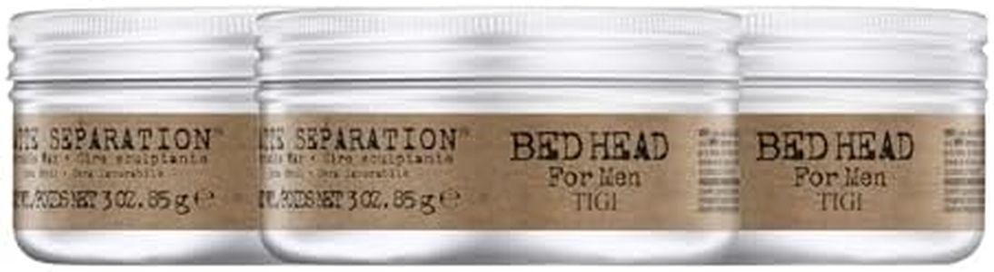 Bed Head Men Matte Separation Workable Wax by TIGI- 3oz 3pk