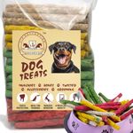 VIP Collection Dog Chew Sticks 1.8 Kg Munchy Sticks Mix Flavours Chewsticks Treat Snacks for All Breed Dogs (Mix Flavor 1.8 KG)