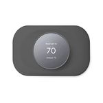 Compatible with Google Nest Thermostat 2020 Wall Plate Cover - Petrichor Nest Thermostat Trim Kit, Made for Google Nest Thermostat 2020, Cover Imperfections Easy to Install - Charcoal