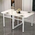 Drop Leaf Dining Table, Modern Fold